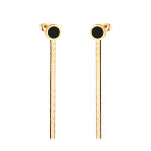 Mauve Dropping Earring